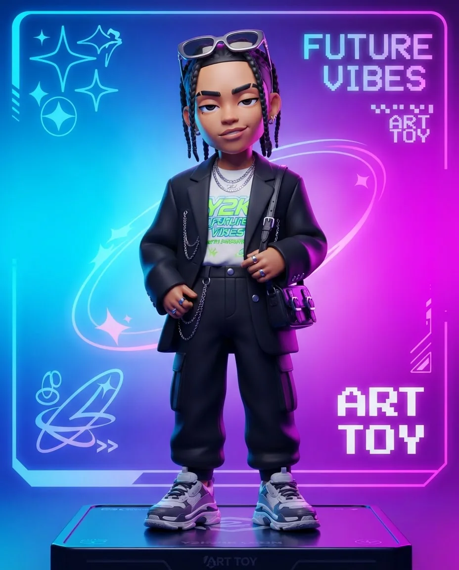 High-fashion 3D аватар