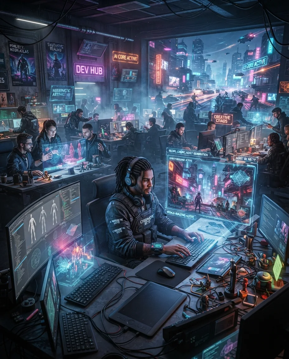 ИИ в Steam: бум нейросетевого геймдева — пример результата промта для Картинки